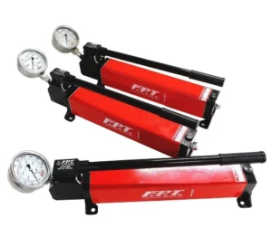 Hydraulic hand pumps for very high pressure 1600 bar 3000 bar 4000 bar